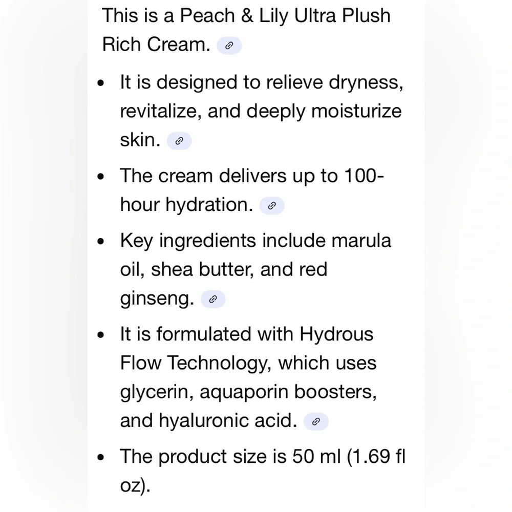 Peach & Lily Ultra Plush Rich Cream | BRAND NEW IN BOX | Full-Size - Picture 3 of 7